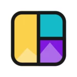 collage maker android application logo